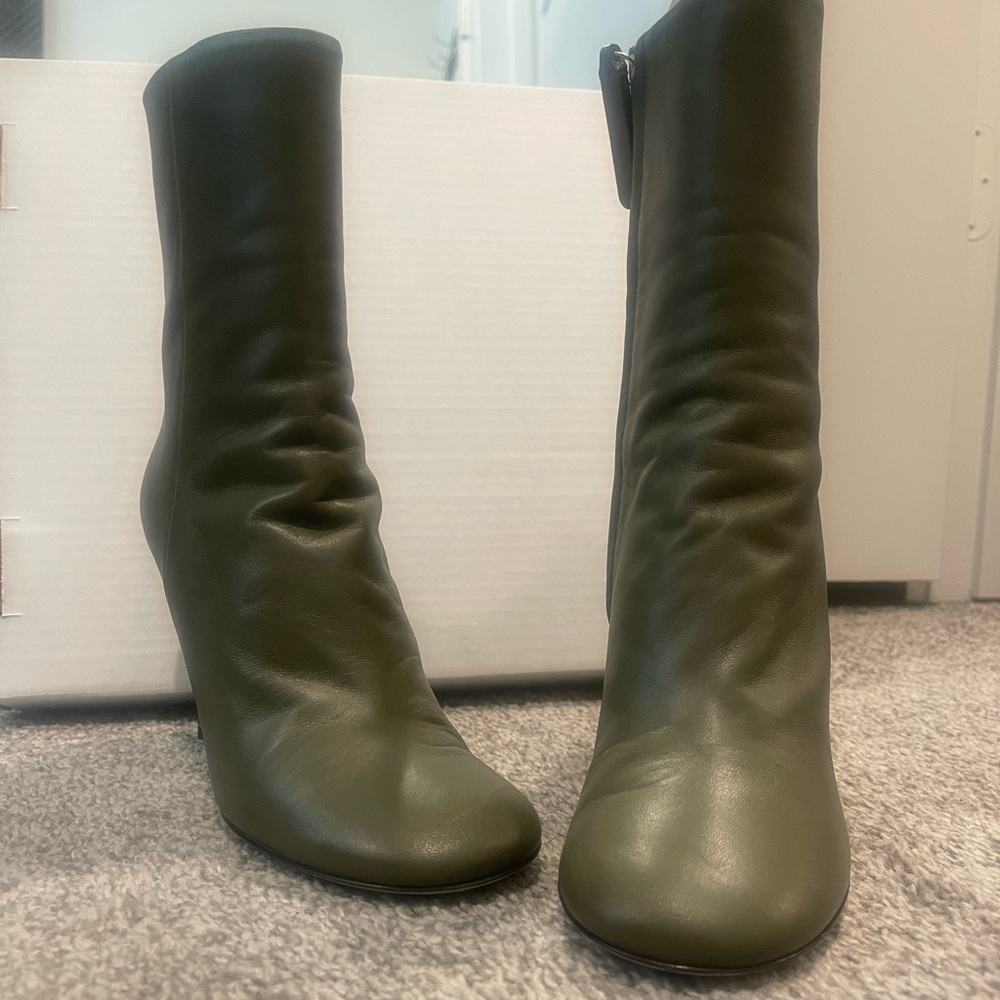 WANDLER, The Carly 100% Lambskin Leather Boots